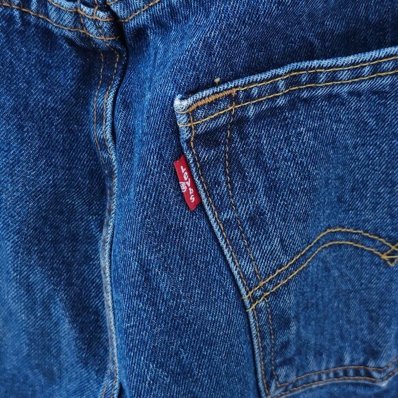 Levi's 501 Denim Jeans Mens 32 x 34 Button Fly - Picture 8 of 10